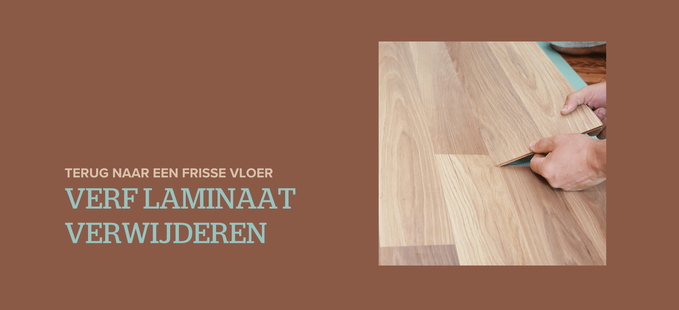 Verf van laminaat verwijderen: terug naar een frisse vloer 