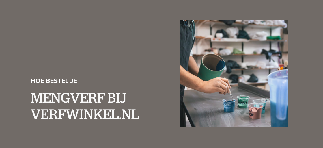 Mengverf bij Verfwinkel.nl