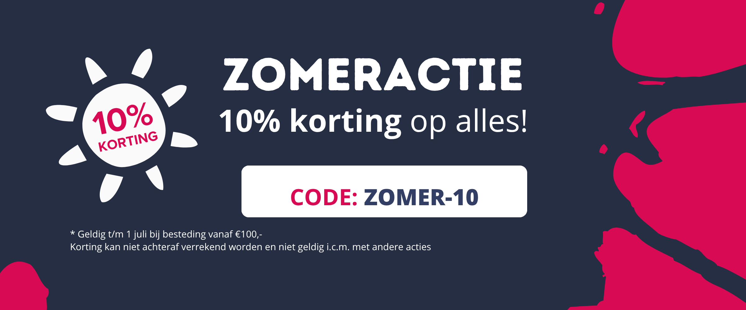 ZOMERACTIE bij verfwinkel.nl - 10% korting op alles! 